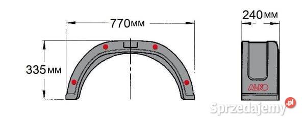 Błotnik PCW E2475 245822 sprzedam