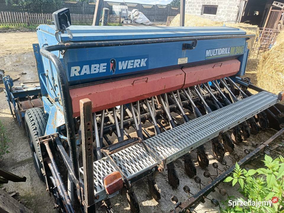 Agregat uprawowo siewny aktywny Rabewerk Mke Maszyny uprawowe Siewierz