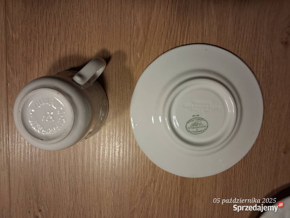 Filiżanki Filiżanki i spodki wielkopolskie Kamienica