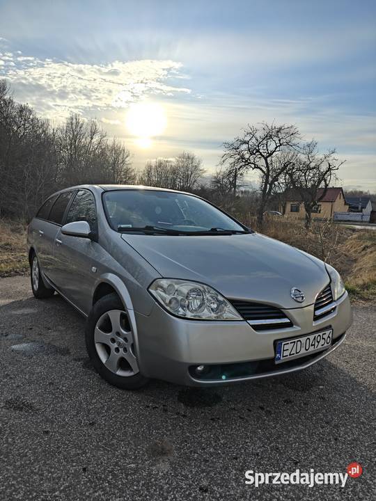Nissan Primera P12 18 LPG 2004r Kombi Zduńska Wola