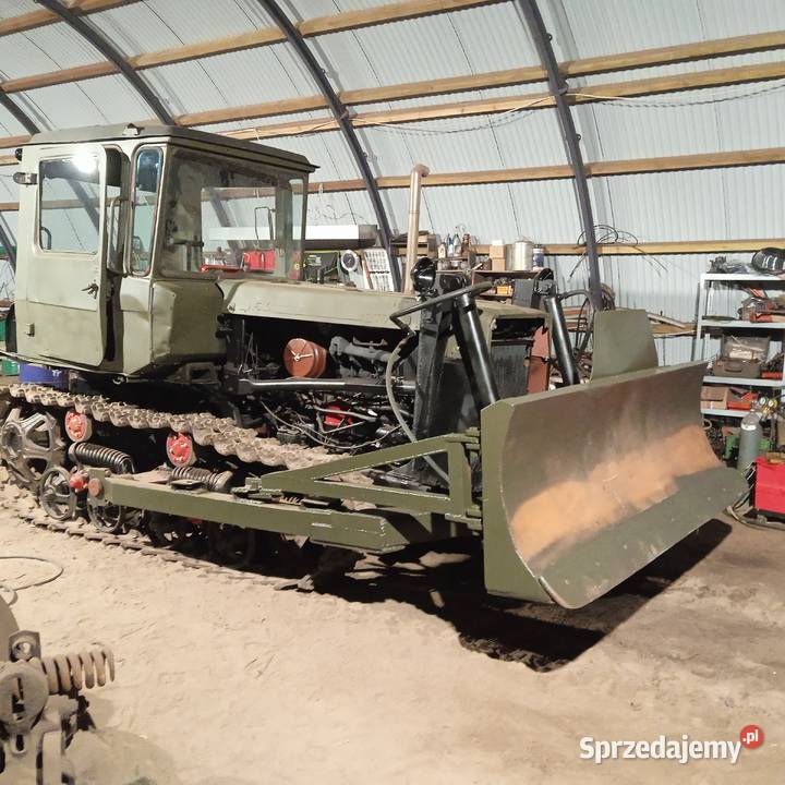 spycharka spych spychacz dt75 det dt łódzkie