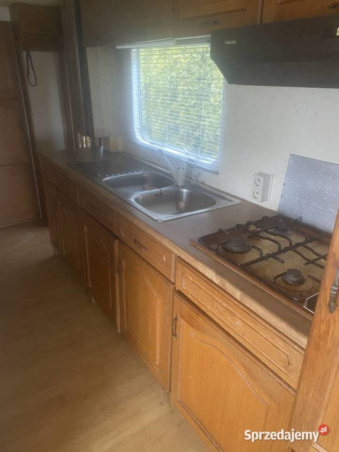 Domek holenderski angielski przyczepa kempingowa Ackermann Niechorze