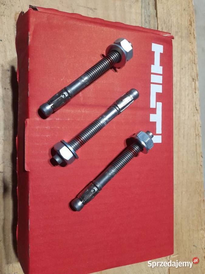 Kołki rozporowe hilti metalowe do betonu fi Puławy sprzedam
