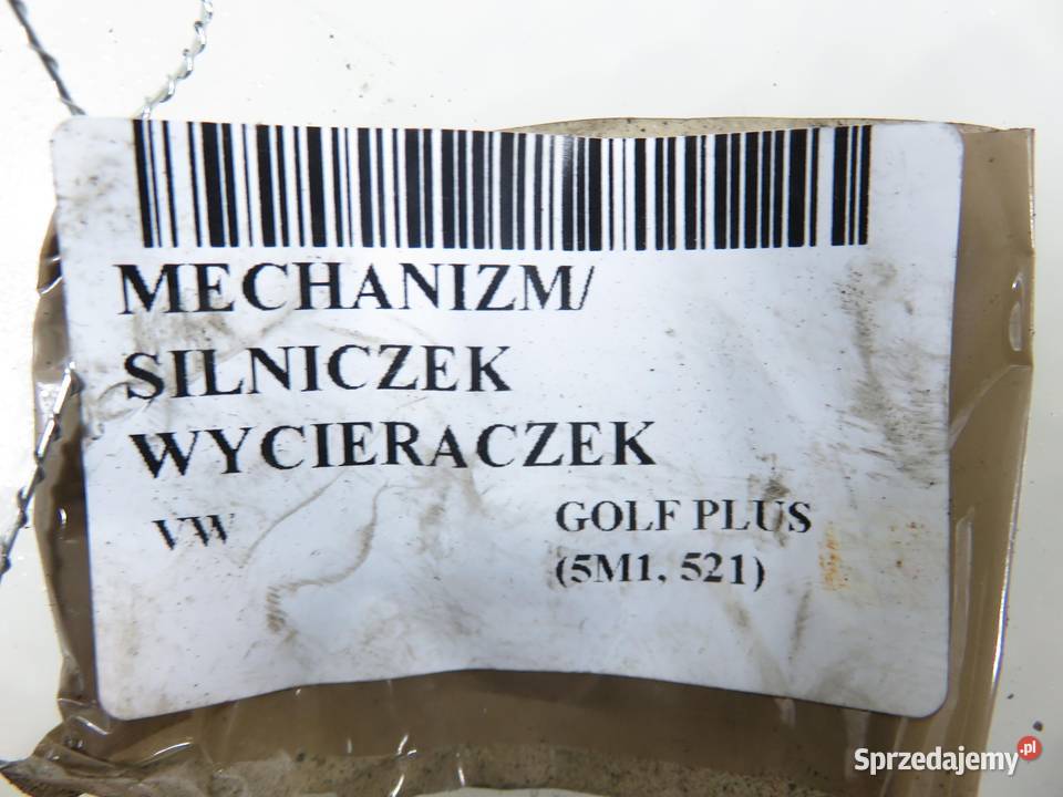 MECHANIZM WYCIERACZEK VW GOLF PLUS 5M1 521