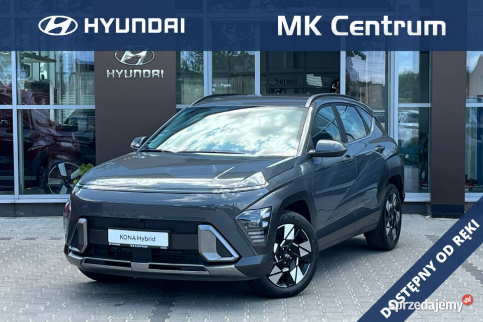 Hyundai Kona 16GDi HEV 129 6DCT Hybrid Executive szary Piotrków Trybunalski