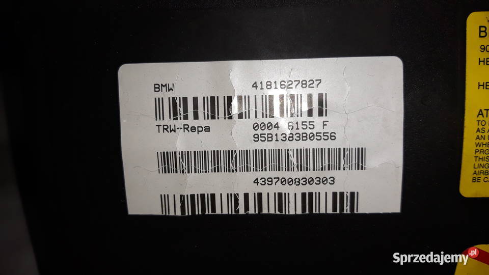 Poduszka Airbag BMW e36 Lusowo