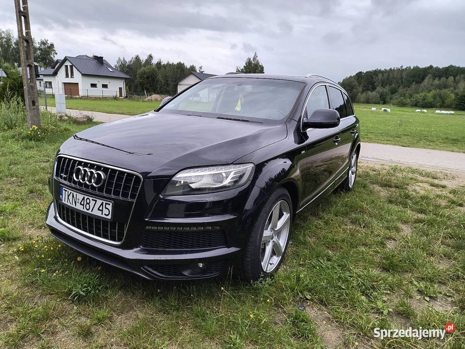 Audi Q7 SLine salon polska drugi właściciel radio