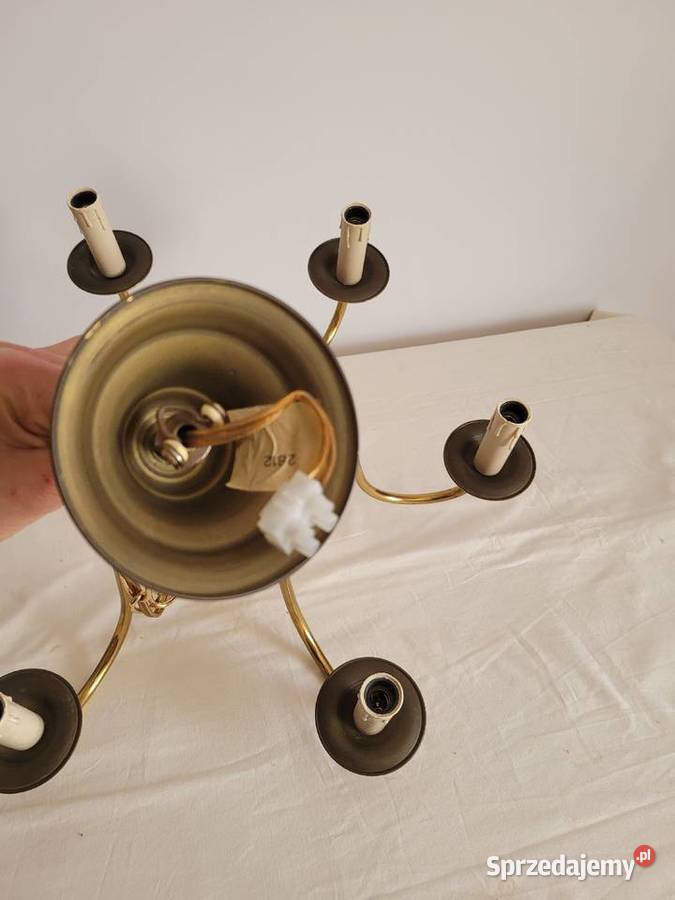 Stylowy Żyrandol sześcioramienny Białogard