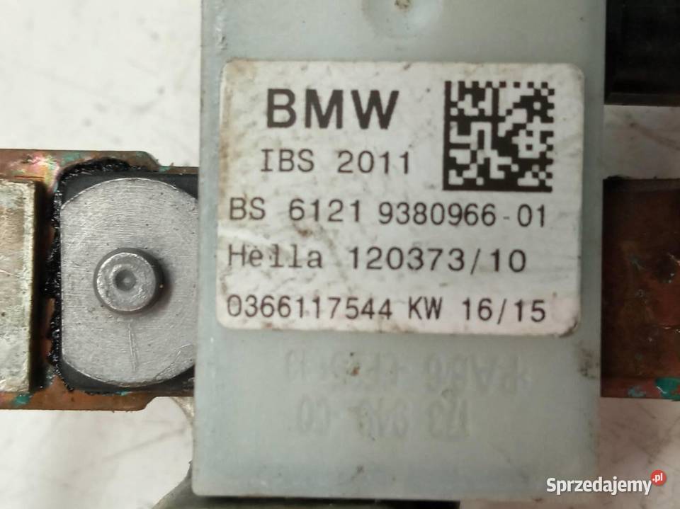 KLEMA MINUS MASA 9380966 Bmw X5 III 2013 F15 Akumulatory sprzedam