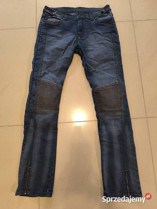 Jeansy motocyklowe damskie Adrenaline Długie Zebrzydowice