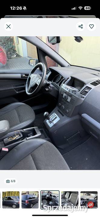 Opel Zafira 19 CDTI 150 nie odpala 1910cm3 Zafira Płock
