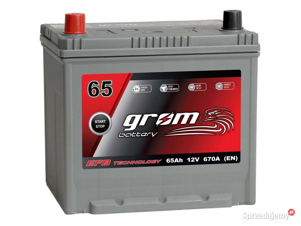 Akumulator GROM EFB STARTSTOP 65Ah 670A Japan dolnośląskie