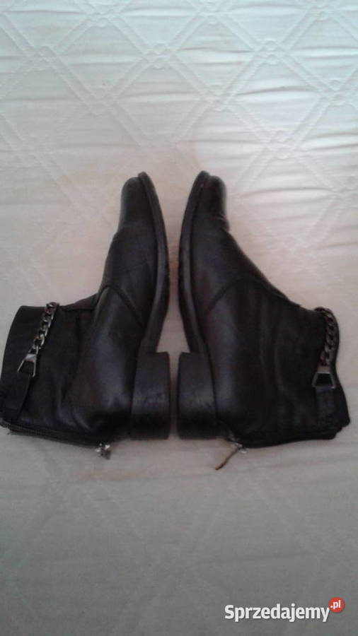 Botki Skórzane Wojas rozmiar 37 Łomża