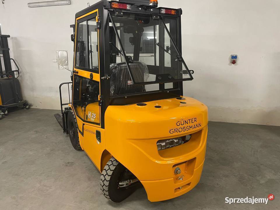 Wózek widłowy 25T Kabina duplex Gunter Grossmann diesel Warszawa sprzedam
