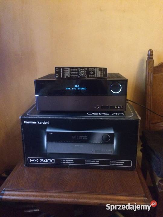 Harman Kardon HK 3490 amplituner stereo /Pilot / pudełko