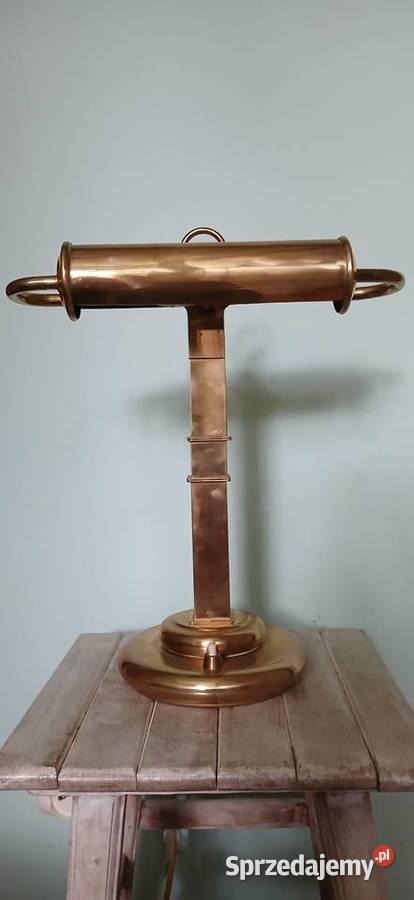 Stara lampa gabinetowa bankierska w stylu Art Kraków sprzedam