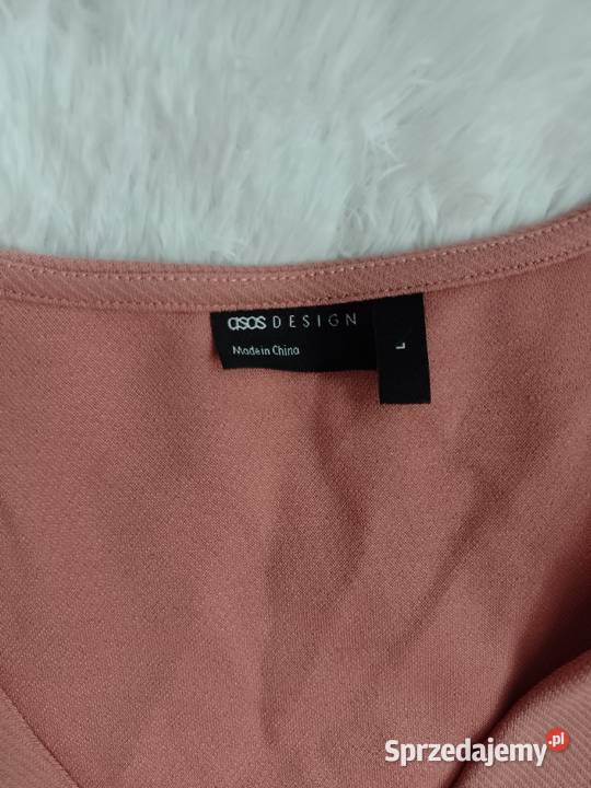 4446 XXL3XL ASOS Design Różowa prążkowana Kraków