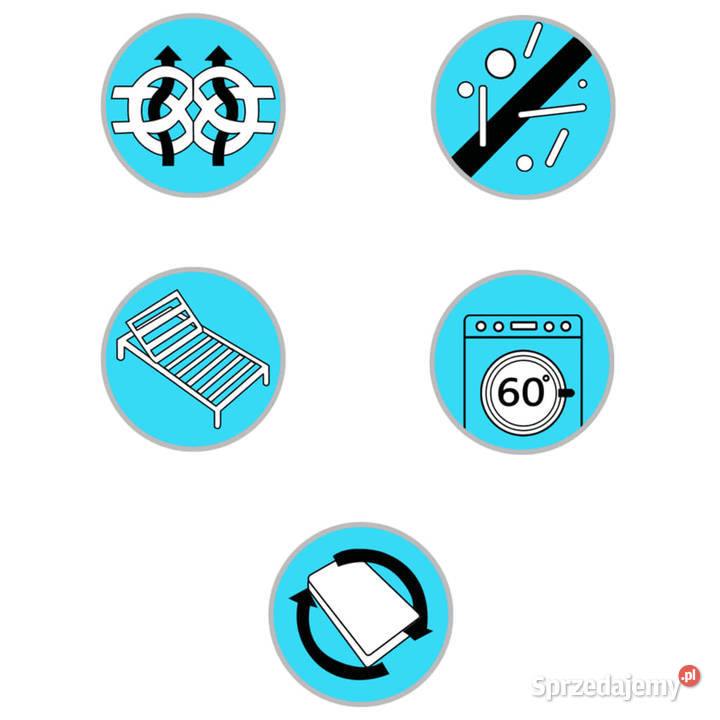 vidaXL Materac sprężynowy 200x100x20 SKU288209 Warszawa sprzedam