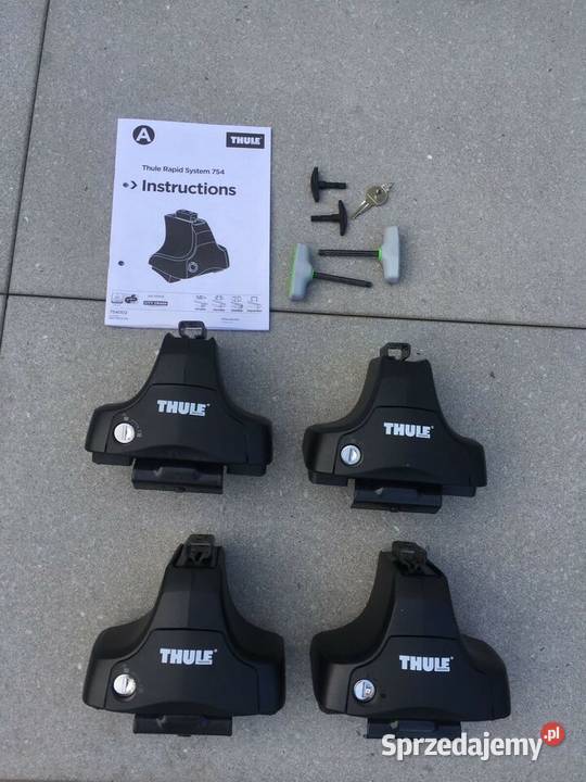 Thule 754 stopy kit 1651 Audi A6 2011 śląskie Rybnik