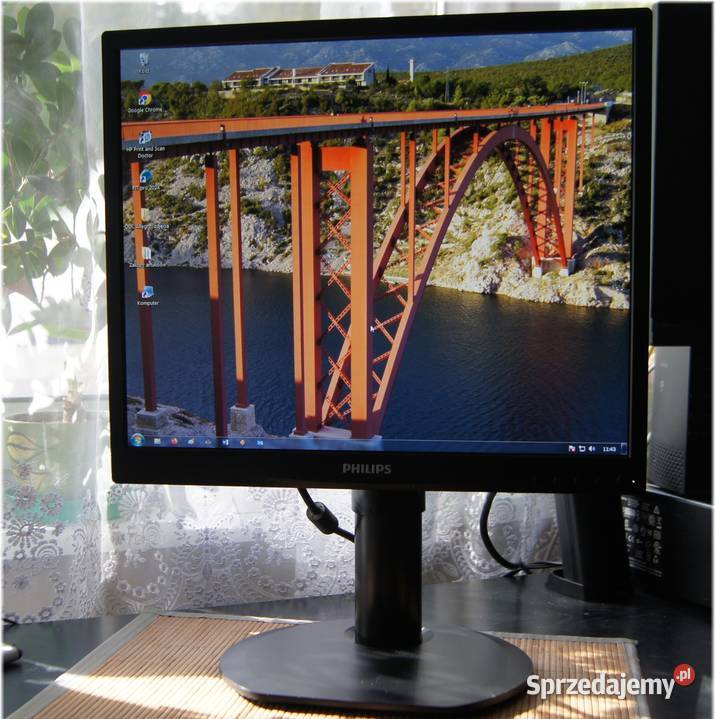Monitor Philips 19B4L sprawny w stanie 19" Monitory i projektory Słupsk