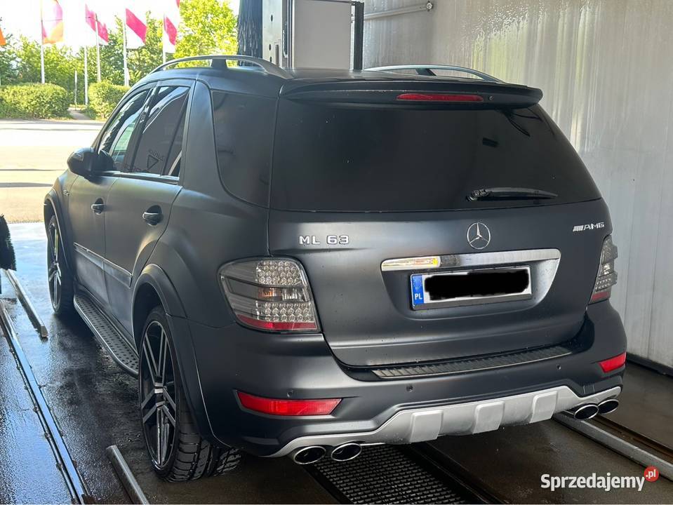 Mercedes ML 63 AMG 510 Alu 22 czarny mat Face tuner TV zachodniopomorskie Szczecinek