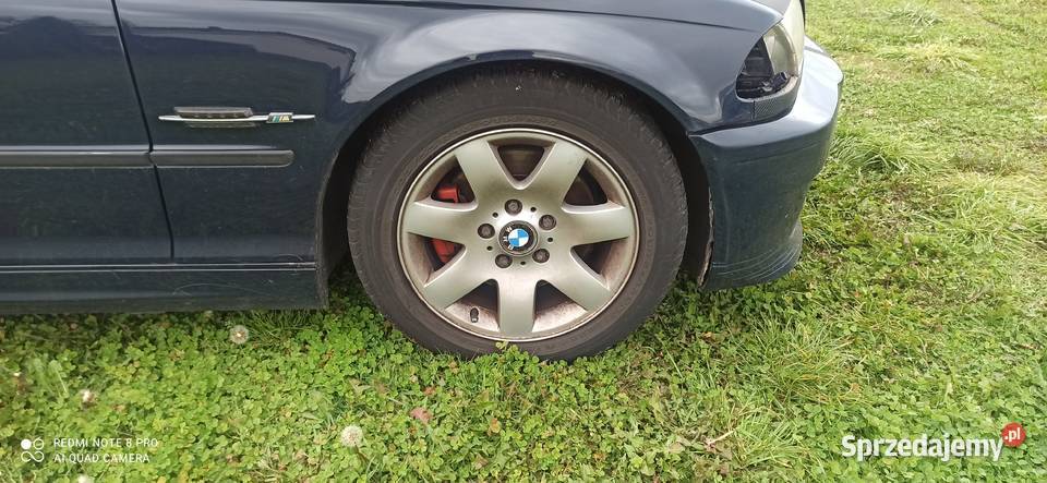 bmw e46 błotnik przedlift dunkelblau PL sedan Imielin