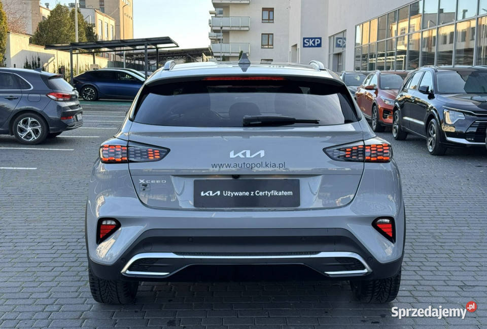 Kia XCeed 16 TGDI 7DCT Tribute Wolf Gray łopatki zmiany biegów Toruń