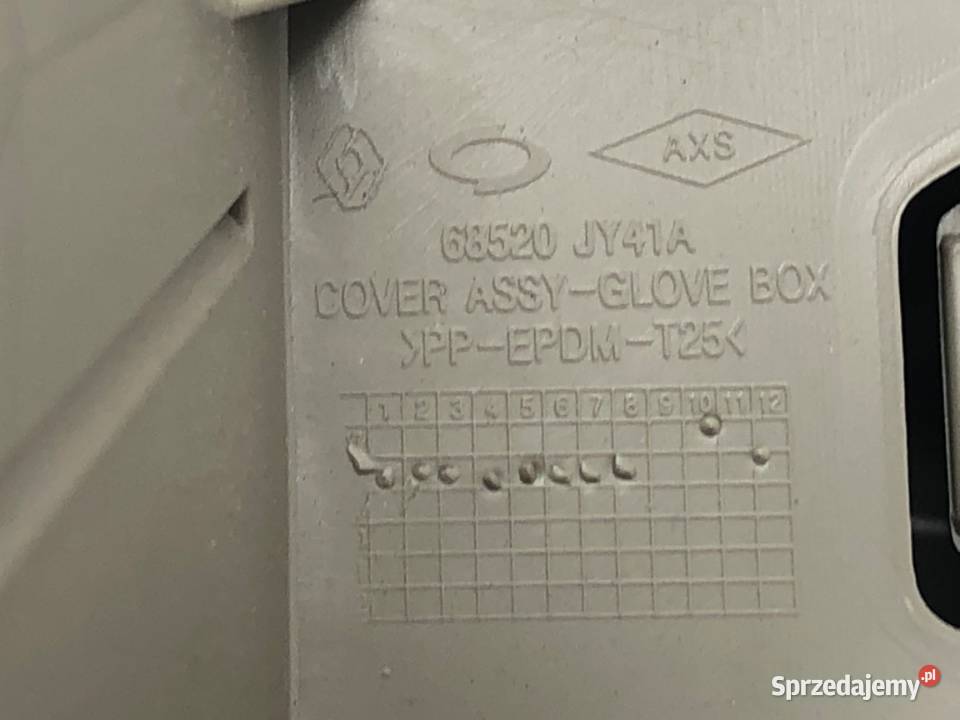 SCHOWEK PASAŻERA RENAULT KOLEOS I Kombi 68520 osobowe