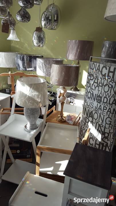 Lampy stołowe sufitowe kinkiety plafony abażury Wodzisław Śląski sprzedam