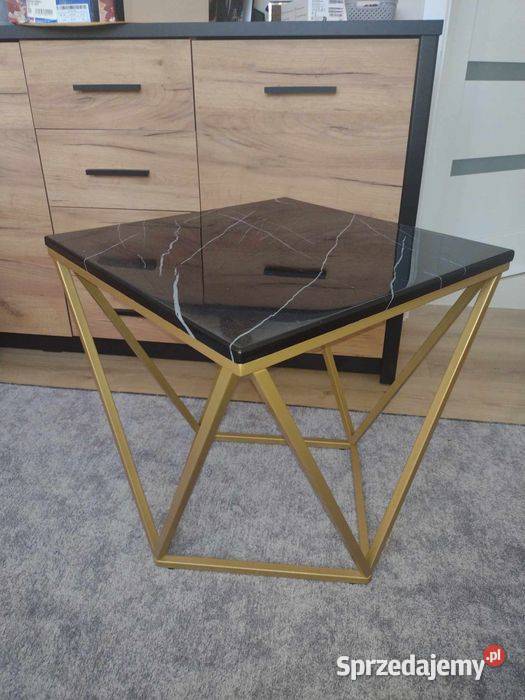 Stolik kawowy w stylu glamour 50cm Wilkołaz Dolny