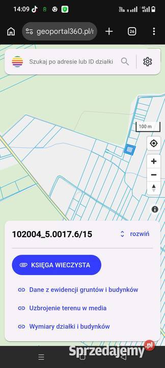 Działka budowlana 940m gmina Aleksandrów Łódzki budowlana łódzkie Zgierz