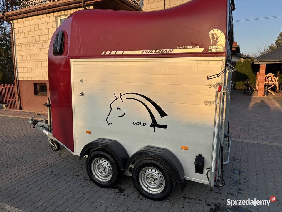 Przyczepa do koni Cheval Liberte niskie Dmc Radziłów