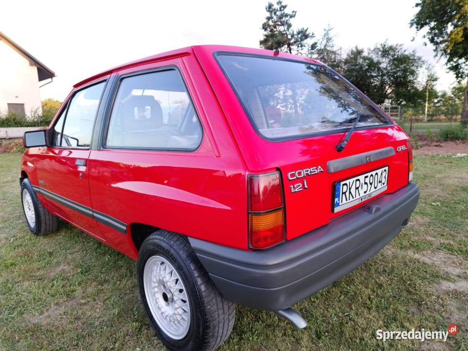 Opel Corsa A 1993 12 petrol podkarpackie Targowiska