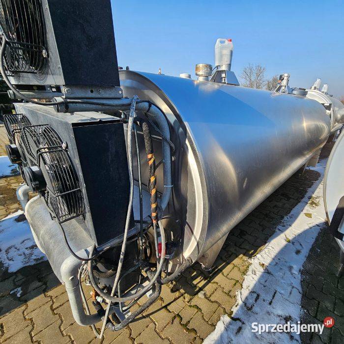 Schładzalnik na mleko zbiornik Japy 6200 litrów podlaskie Kuriany