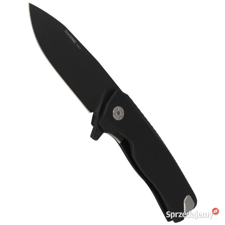 Nóż składany LionSteel Black Aluminium Black mazowieckie Warszawa