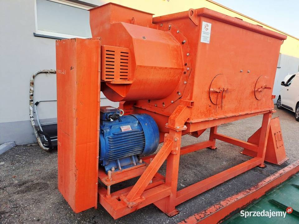 Wirówka susząca do tworzyw sztucznych KCBM 75 kW Produkcja Stary Sącz