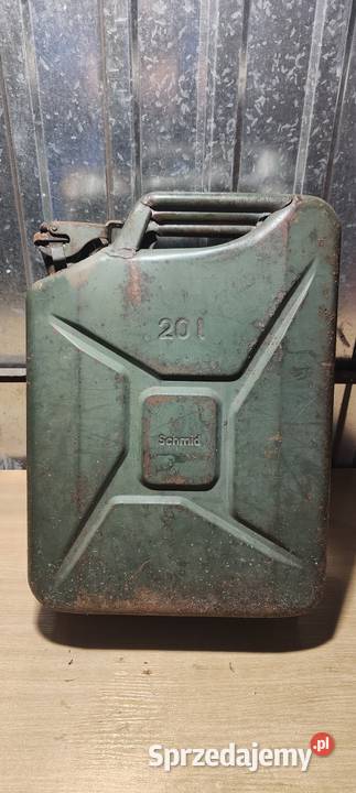 Kanister 20l z 1978roku szczelny Zwoleń