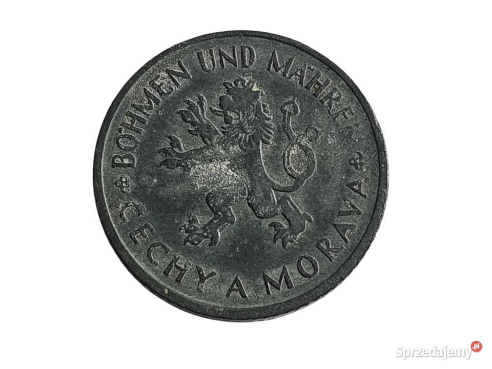 Stara moneta 1 korona Czechy i Morawy 1942 antyk Cieszyn sprzedam