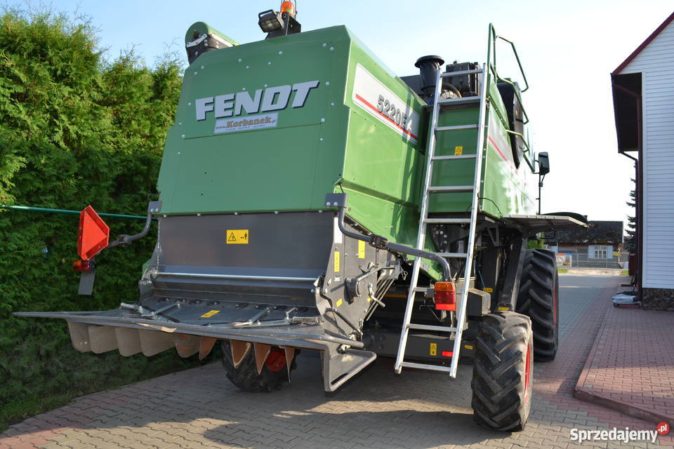 Kombajn zbożowy Fendt 5220 E lubelskie Wierzchowiska Drugie