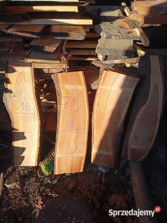 Deski jabłoni czereśni śliwki suche Ustroń