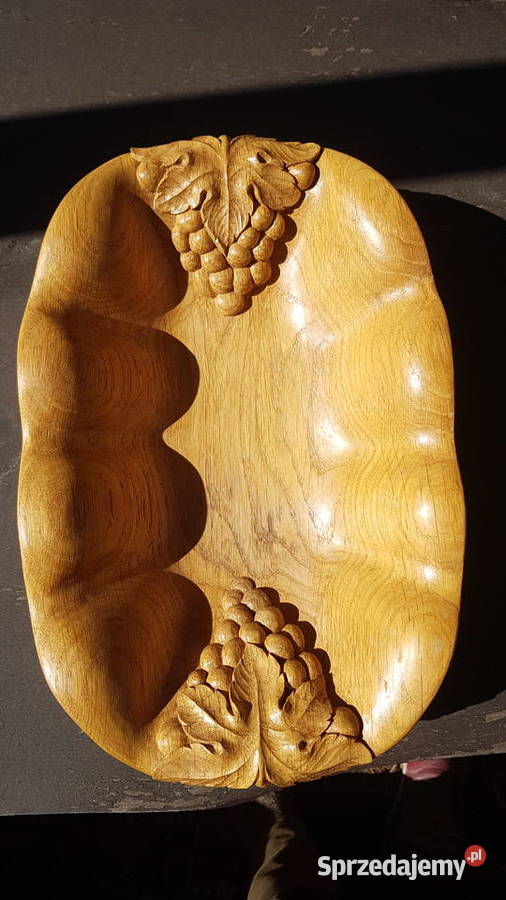 Drewniana patera misa Myszków