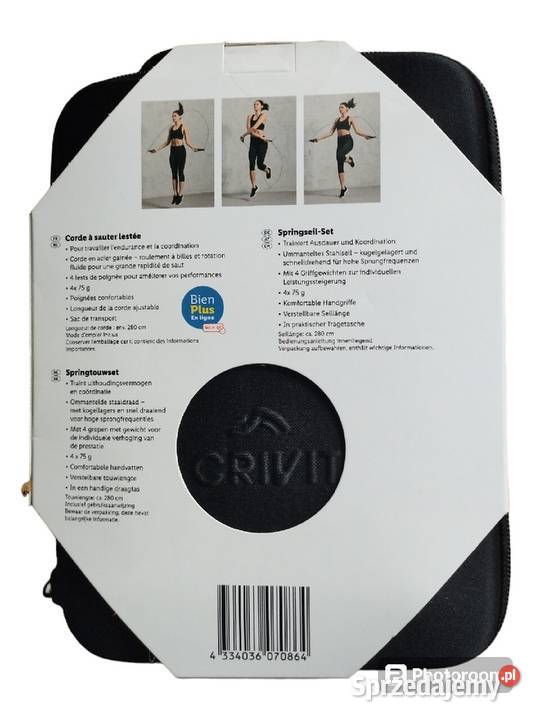 CRIVIT Przyrządy do ćwiczeń fitness SKAKANKA Z Warszawa sprzedam