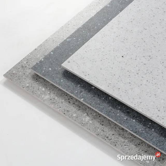 Twardy gres betonopodobny 60x60 SZARYGRAFIT Łask