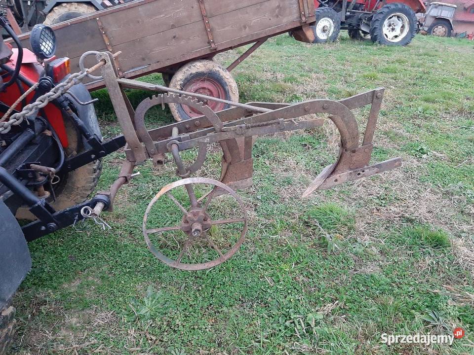 Pług 2 skibowy do małego traktorka sam iseki