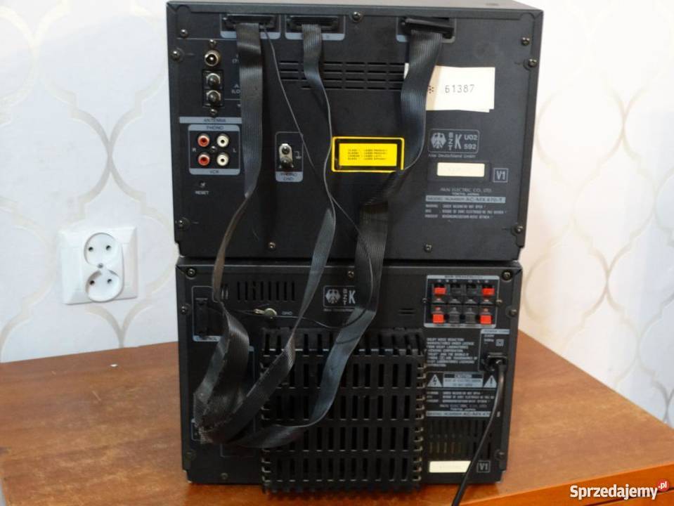 Wieża Akai ACMX470 mocna i sprawna WYSYŁKA Jasło