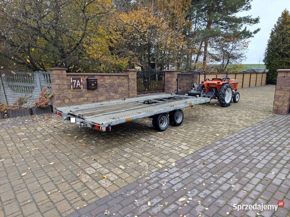 Laweta Przyczepa DMC 2000 Koła 10C Minikoparka Lawety Wodzisław