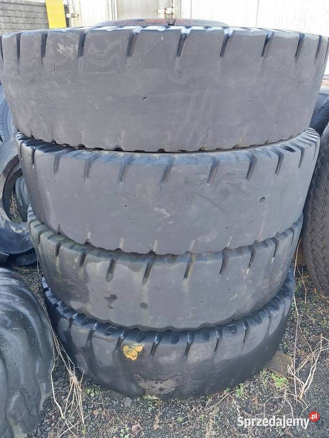 Koła przemysłowe pełne 140024 dźwig koparka