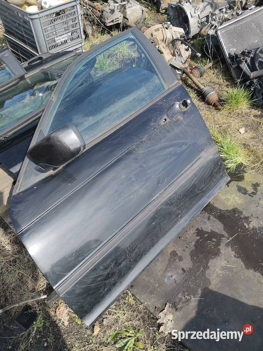 Drzwi lewy przód bmw e46 czarne osobowe Motoryzacja Czerwionka-Leszczyny sprzedam