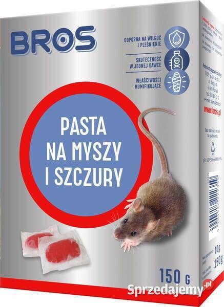 Pasta na myszy i szczury 150 g 15941639 małopolskie Kamionna