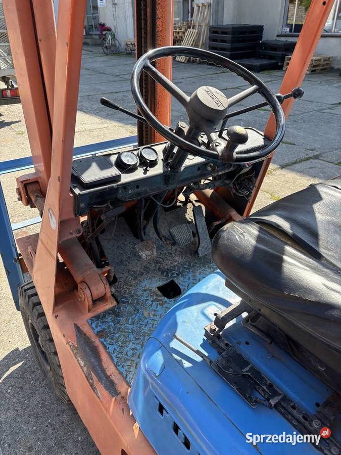 Wózek widłowy Toyota 423FG15 zatarty silnik Czechowice-Dziedzice